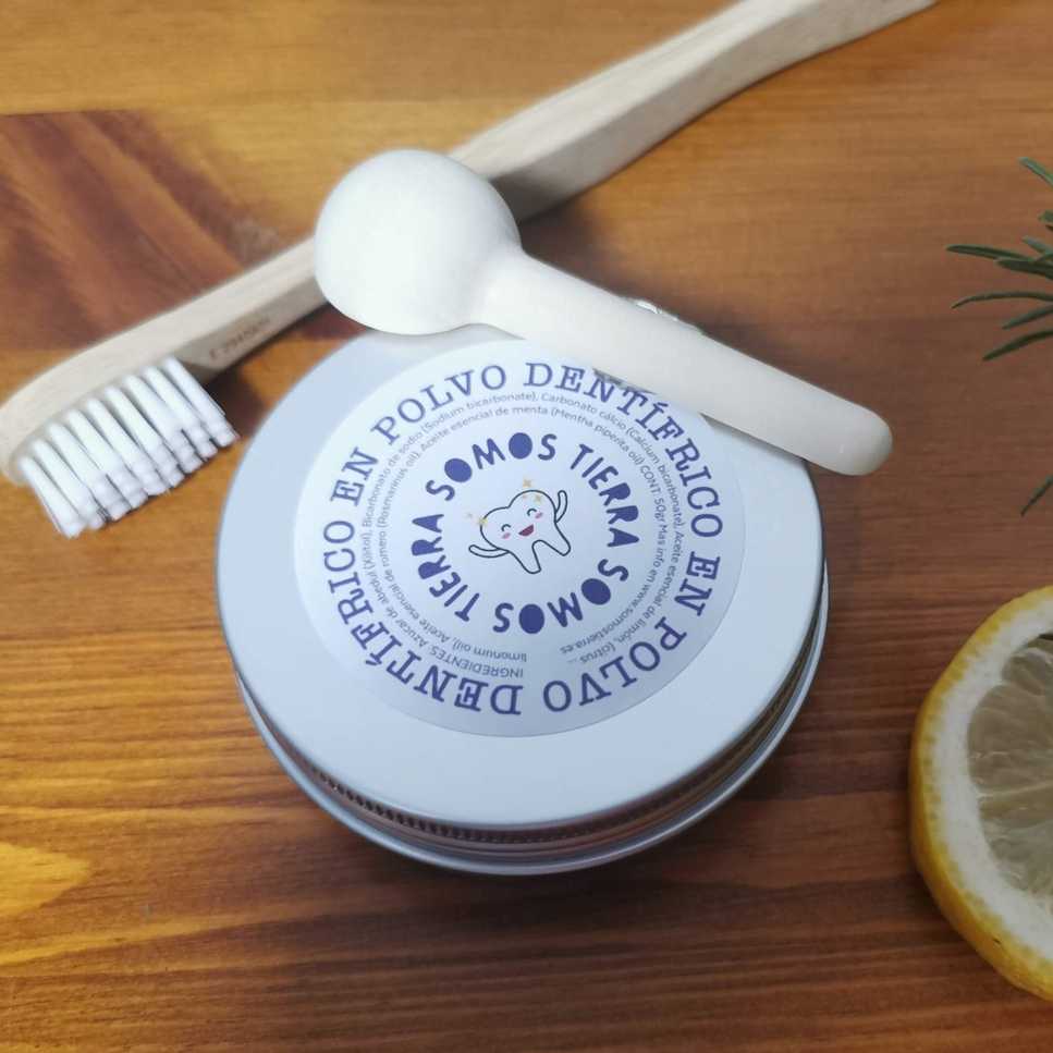 dentífrico en polvo