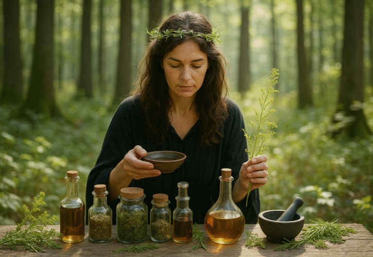 Rituales de las brujas del bosque adaptados a la cosmética sólida