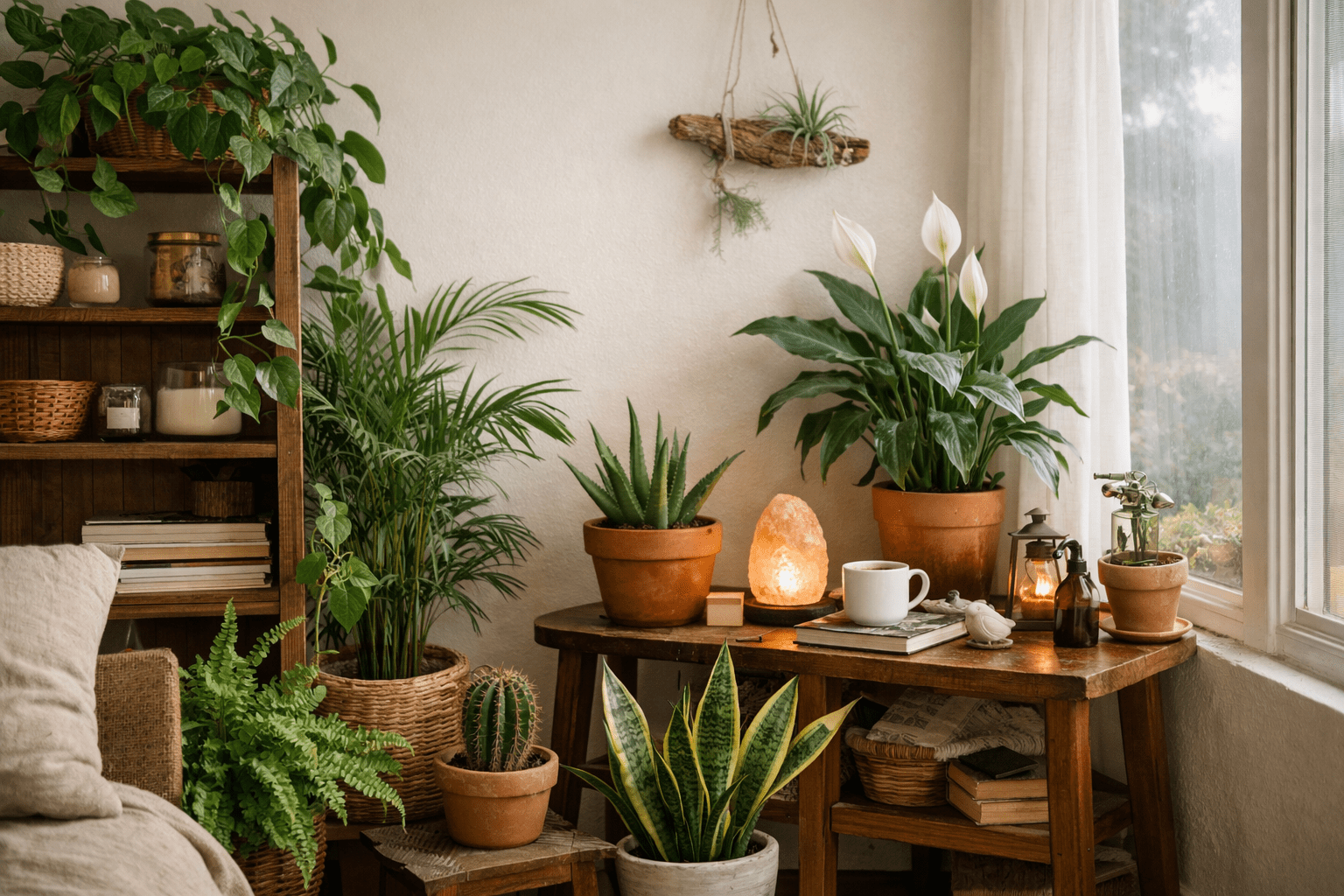 plantas que limpian tu hogar