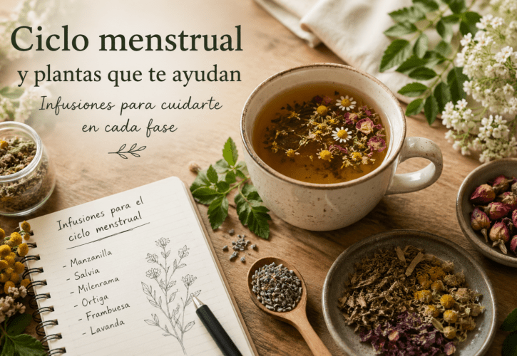 Ciclo menstrual: lo que nadie te contó (y cómo entenderlo con plantas)